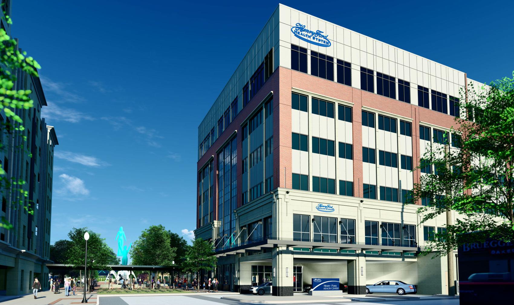 Deadline Detroit Henry Ford Health System Leases New 6Story Building
