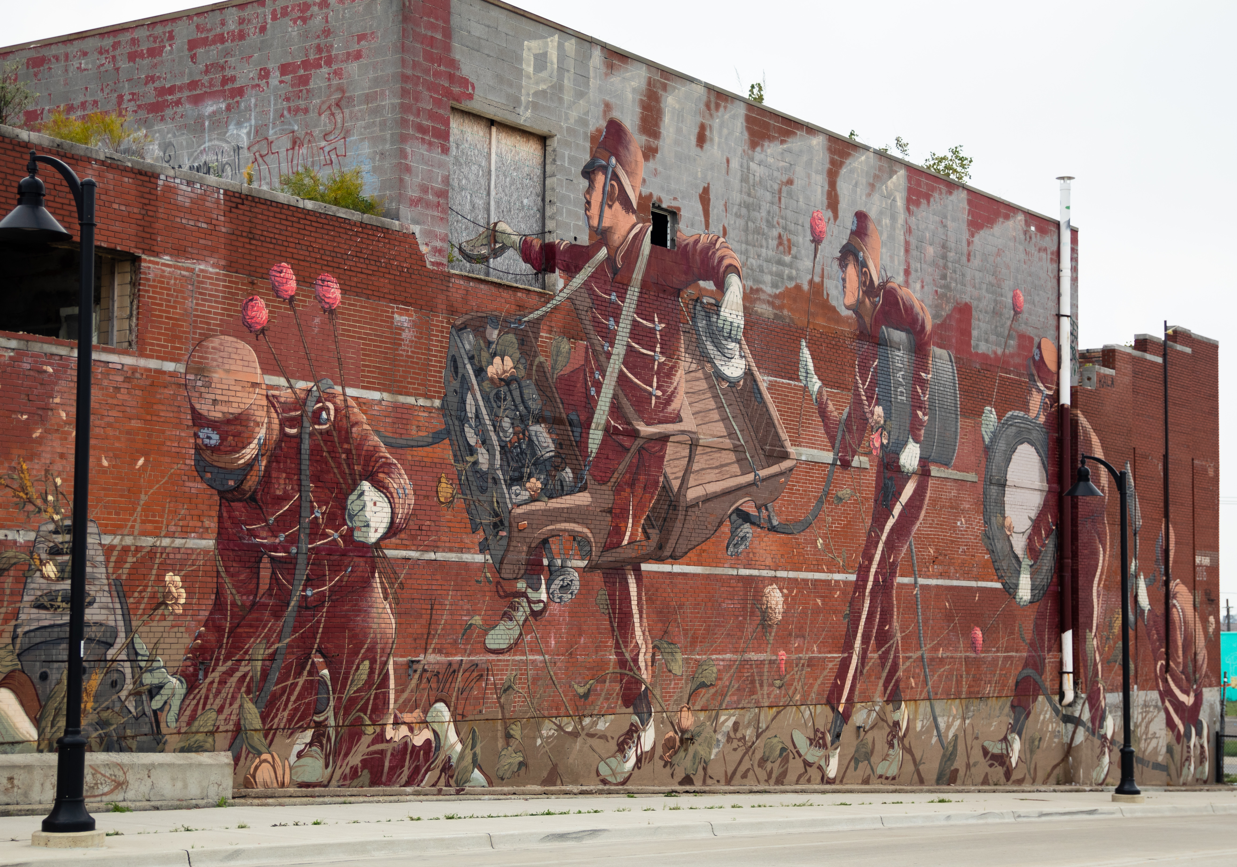 Deadline Detroit Gallery Detroit's 'Murals in the Market' Festival