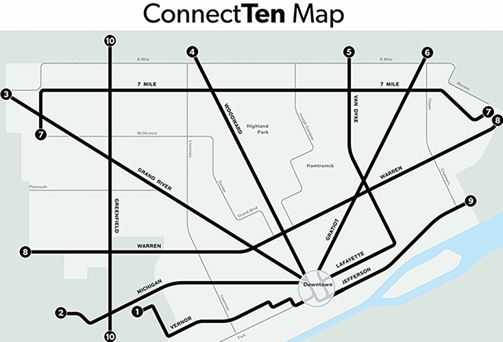 Deadline Detroit Detroit's Busiest Bus Routes to Add Trips and WiFi
