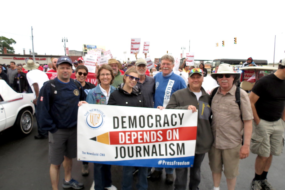 Deadline Detroit Gallery Unions March Forward on Labor Day in Detroit